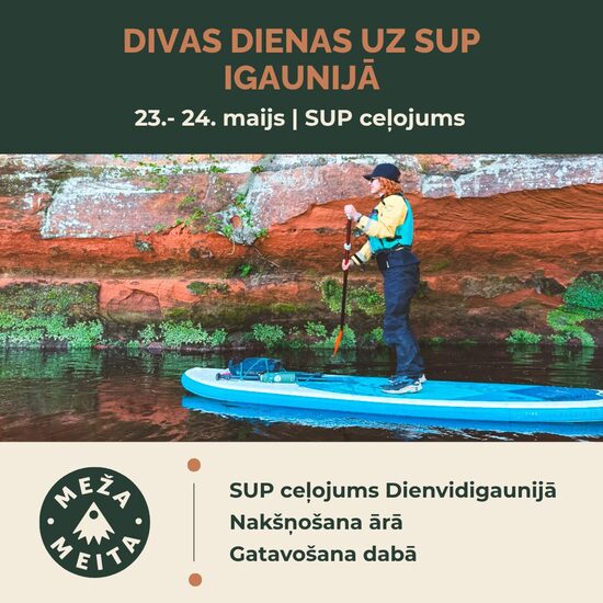 23. - 24. maijs | Divu dienu SUP piedzīvojums Igaunijā